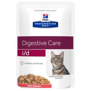Hill's i/d Digestive Care Vrečke za mačke 85 g - Losos