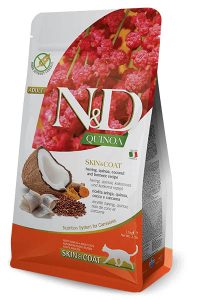 N&D Skin&Coat Sled+Kvinoja+Kokos+Kurkuma za mačke