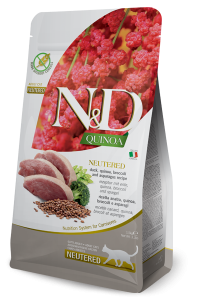 N&D No Grain Neutered Raca+Brokoli+Šparglji 1,5 Kg