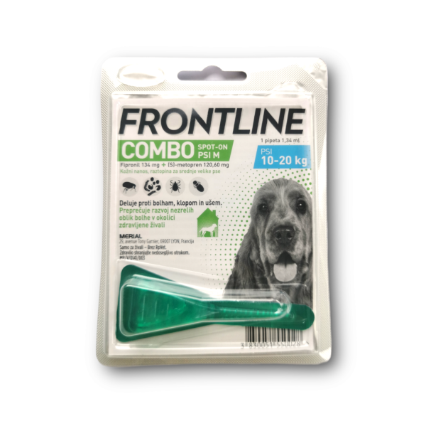 Frontline Combo spot-on za srednje velike pse 10-20 kg