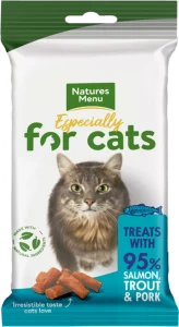 Natures Menu Priboljški Za Mačke Losos+Postrv 60 g