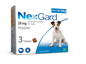 Nexgard 4-10 kg 3 tablete