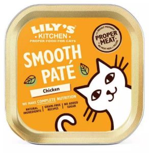 Lily's Kitchen Smooth Pate - Piščanec alu - Mokra hrana za odrasle mačke 85 g