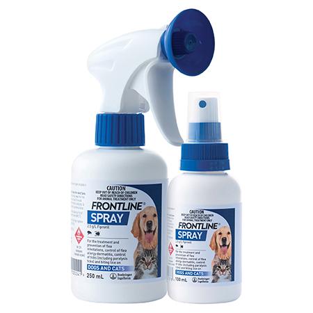 Frontline Spray proti klopom in bolham - za pse in mačke