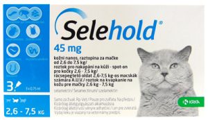 Selehold za mačke 2,6-7,5 kg 0,75 ml (1 pipeta)