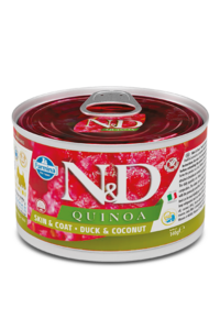 N&D Raca+Kvinoja+Kokos Skin&Coat pločevinke za pse 140 g