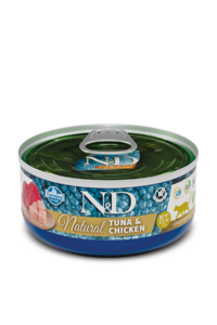 N&D Natural Tuna+Piščanec 80 g