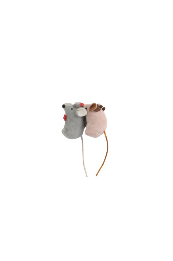Božična igrača za mačke - božični plišasti miški