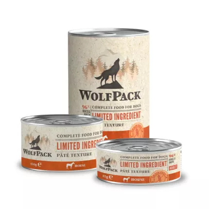 WolfPack Limited Ingredient Adult - konj pločevinke 400g