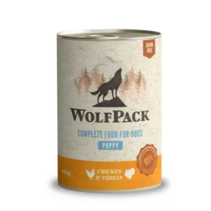 WolfPack Adult - piščanec pločevinke 400g