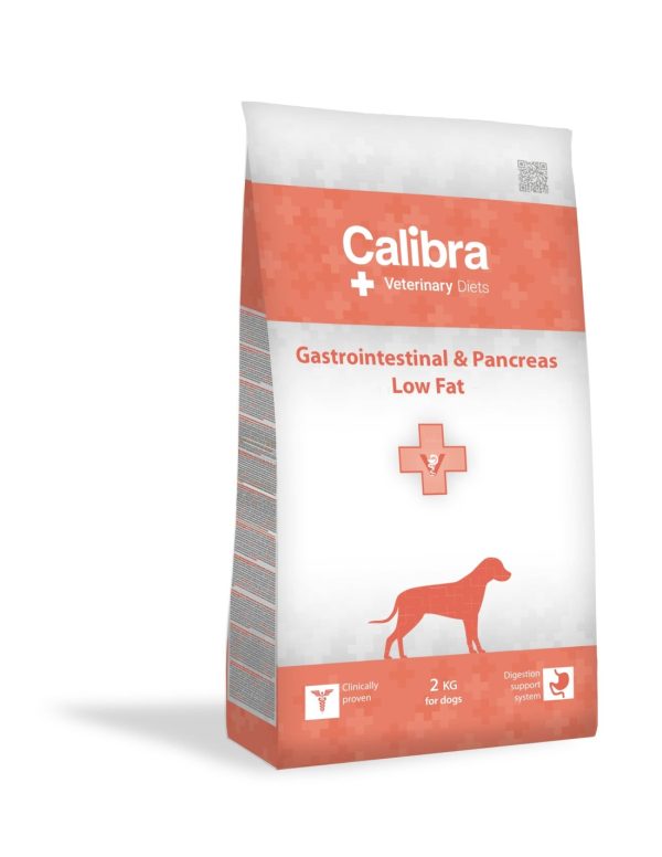 Calibra Dieta Gastrointestinal/Pancreas Low Fat 2kg briketi za pse