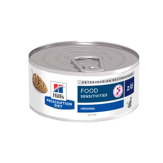 Hill's Prescription Diet Z/D Food Sensitivities 156g pločevinke za mačke