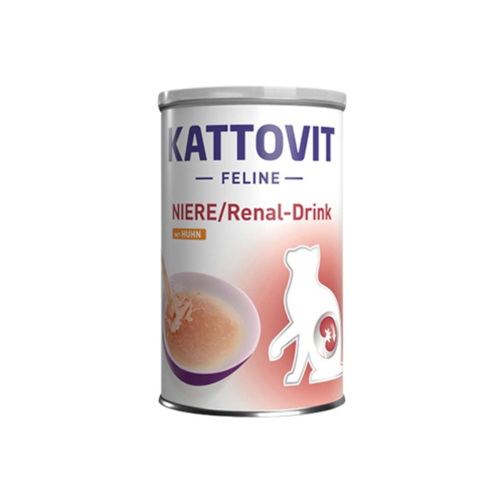 Kattovit drink Renal Piščanec 135ml juha za mačke