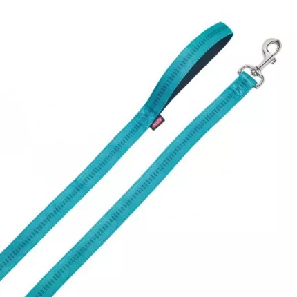 Nobby Soft Grip povodec - turkizen - 120 cm