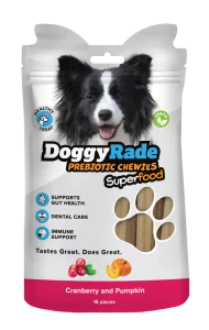 DoggyRade Chewies Borovnica 100g priboljški za pse