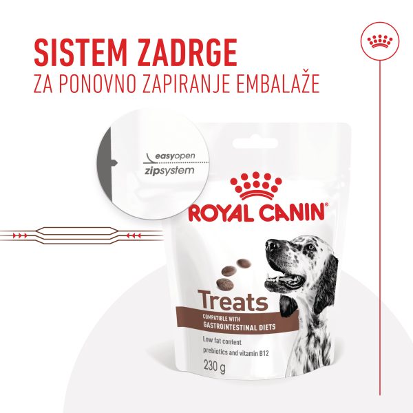 Royal Canin Gastrointestinal treats 230g priboljški za pse