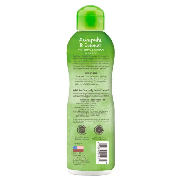 TropiClean Whitening 355 ml šampon za belo dlako