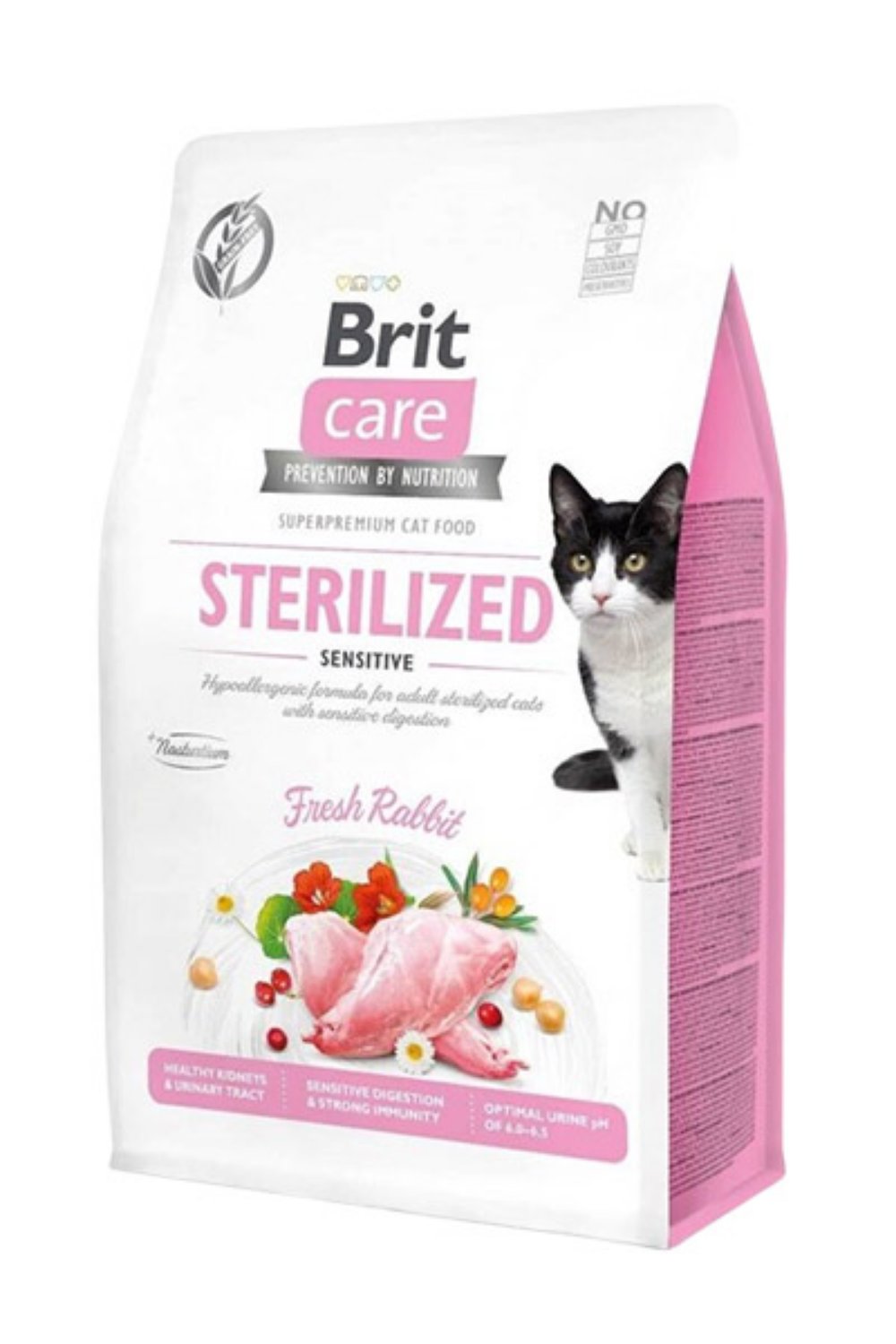 Brit Care Cat Sterilized Sensitive briketi za sterilizirane/kastrirane mačke
