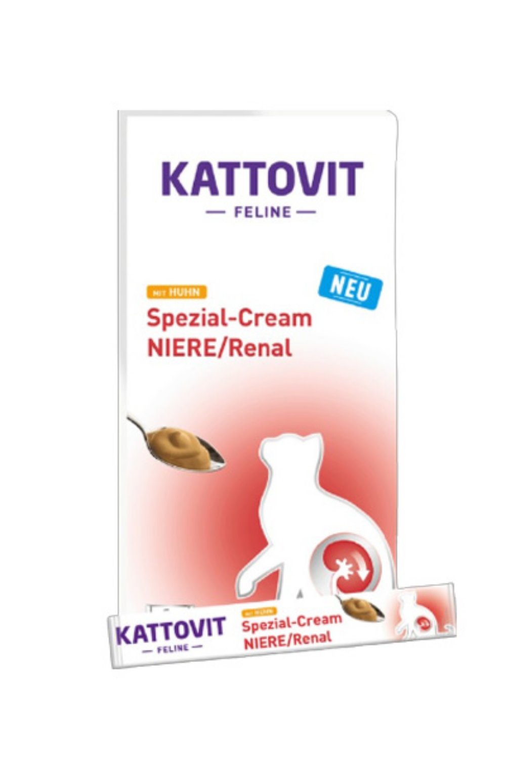 Kattovit Renal Low Protein 6x15g kremasti priboljški za mačke