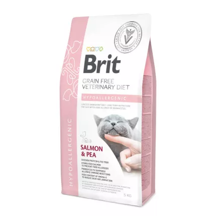 Brit Grain Free veterinarska dieta Hypoallergenic 400g monoproteinski briketi za mačke Brit Grain Free veterinarska dieta Hypoallergenic 400g monoproteinski briketi za mačke