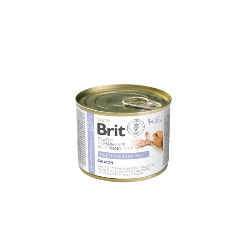 Brit Gluten & Grain Free Veterinarska dieta Gastrointestinal 200g pašteta za male pse