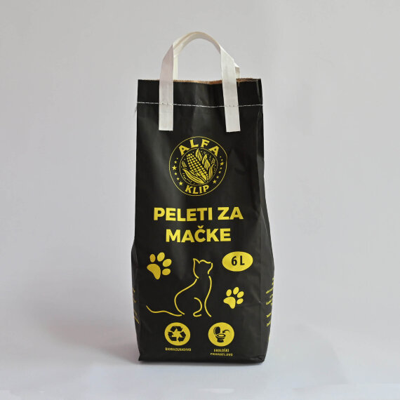 Alfa Klip Bio Razgradljive Pelete 6L posip za mačke
