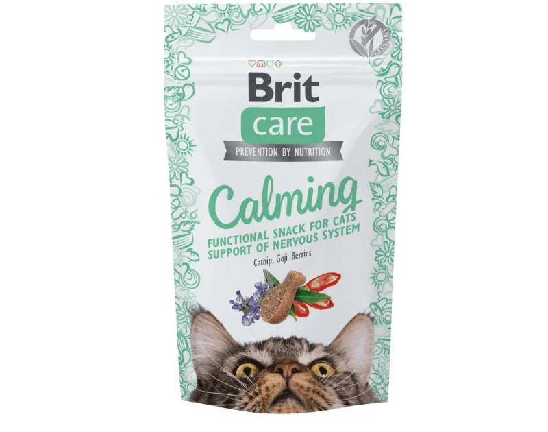 Brit Care Cat Functional snack Calming 50g priboljški za mačke Brit Care Cat Functional snack Calming 50g priboljški za mačke