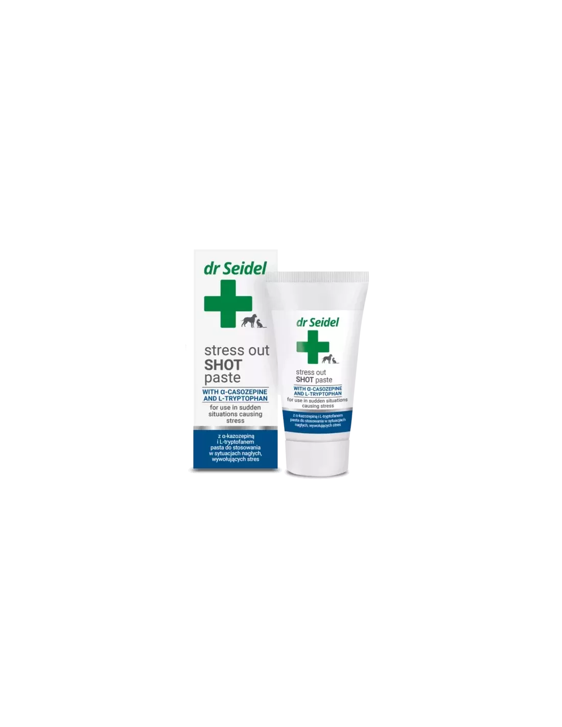 Dr Seidel STRESS OUT SHOT pasta 30g za mačke in pse Dr Seidel STRESS OUT SHOT pasta 30g za mačke in pse