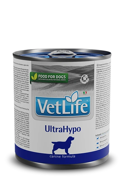 Vet Life Ultrahypo 300g mokra hrana s koščki za pse Vet Life Ultrahypo 300g mokra hrana s koščki za pse