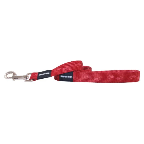 Matis enojni povodec Doggy rdeč 1,5 cm